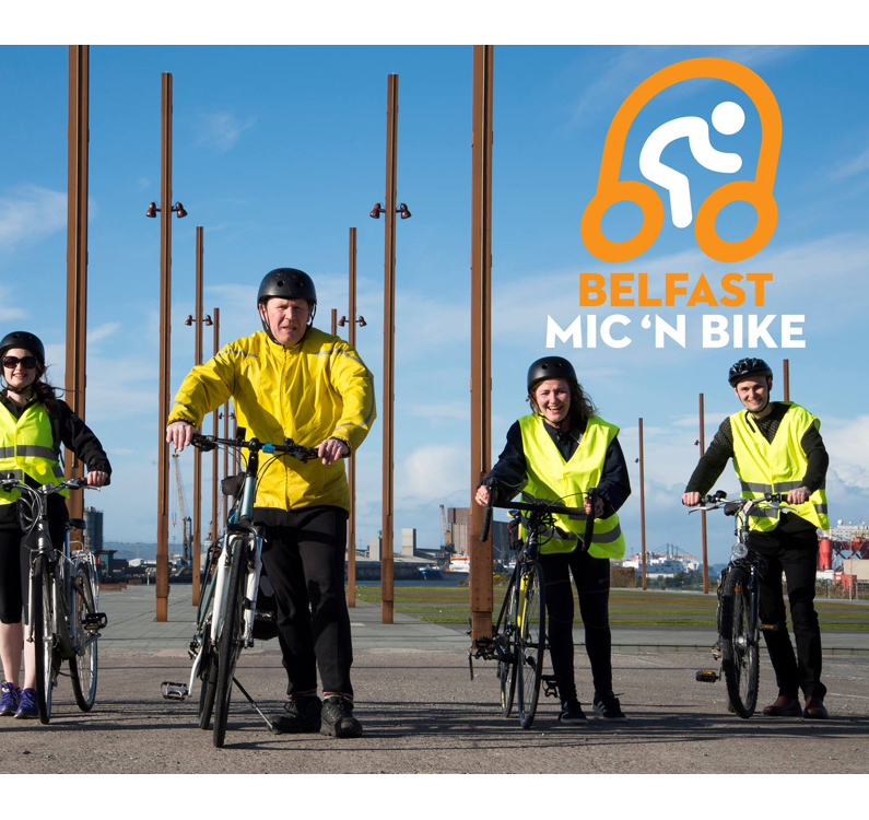 Belfast Mic n Bike choose Tourtalk for their cycle city tours News
