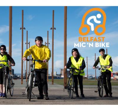 Belfast Mic n Bike choose Tourtalk for their cycle city tours
