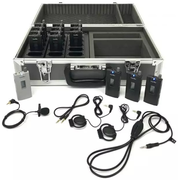 Portable RF hearing support system