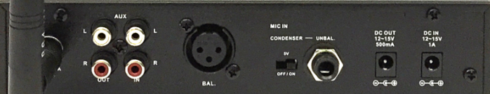 TT 40-ST Stationary Transmitter rear view