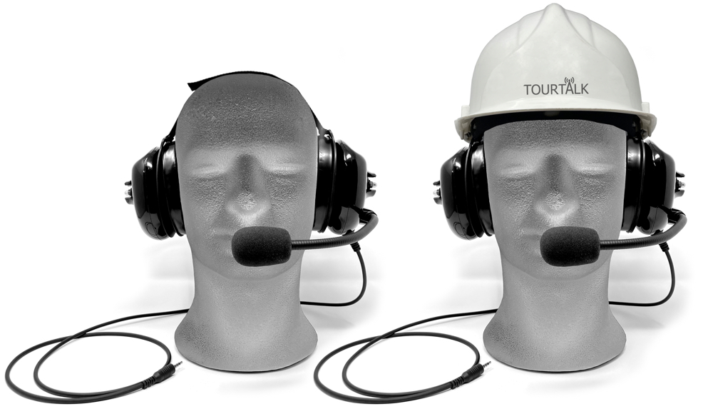 Tourtalk TT-NHH with a hard hat