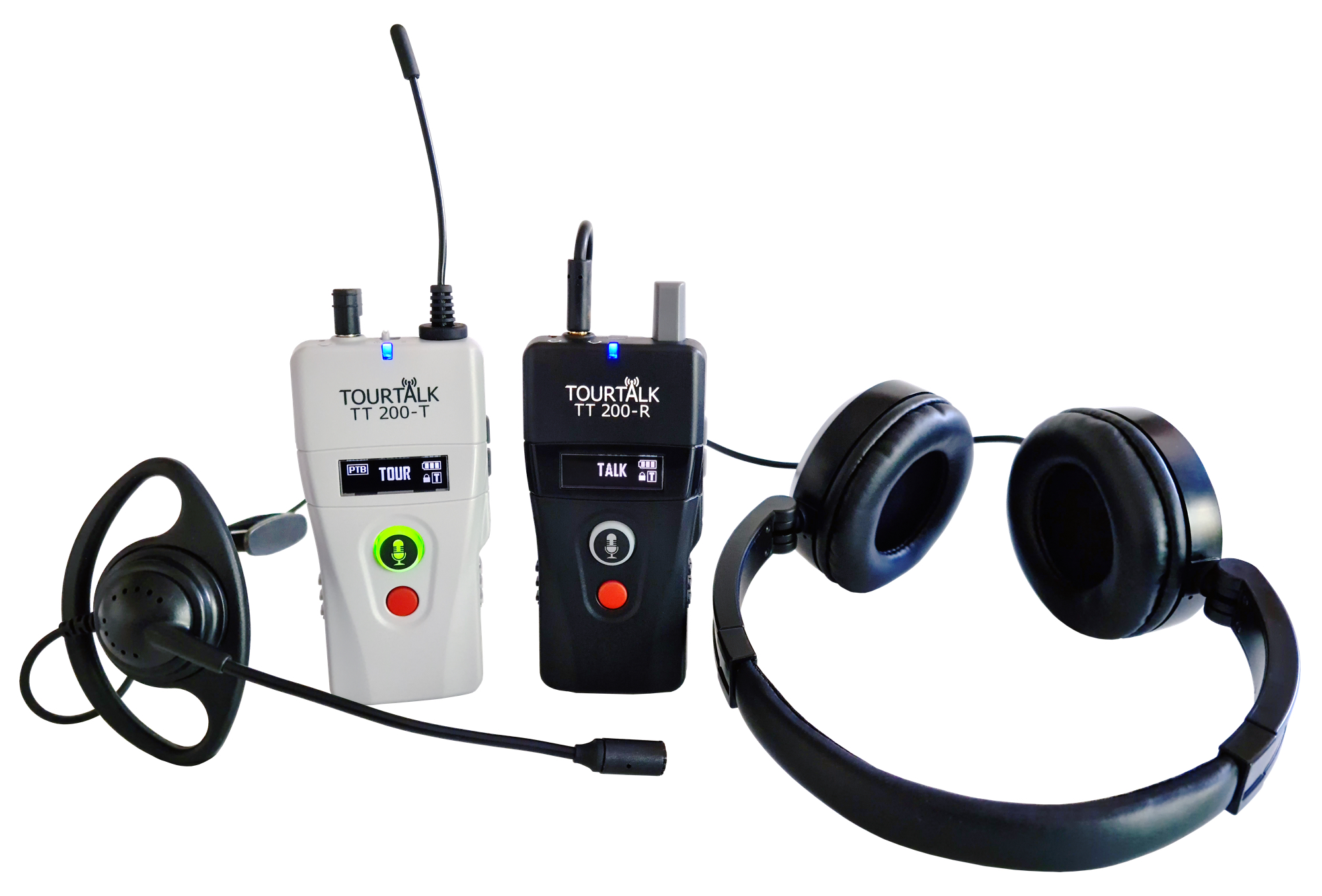 Tourtalk TT 200-T transmitter and TT 200-R receiver