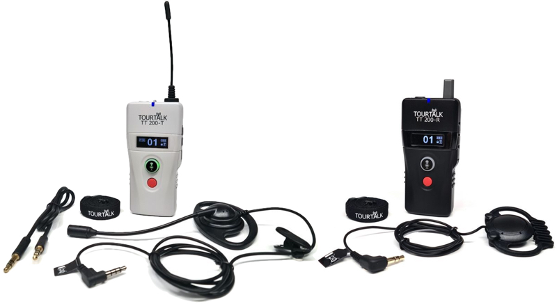 Tourtalk TT 200-T transmitter and TT 200-R receiver