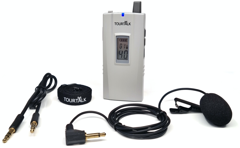 Tourtalk TT 40-T transmitter with accessories