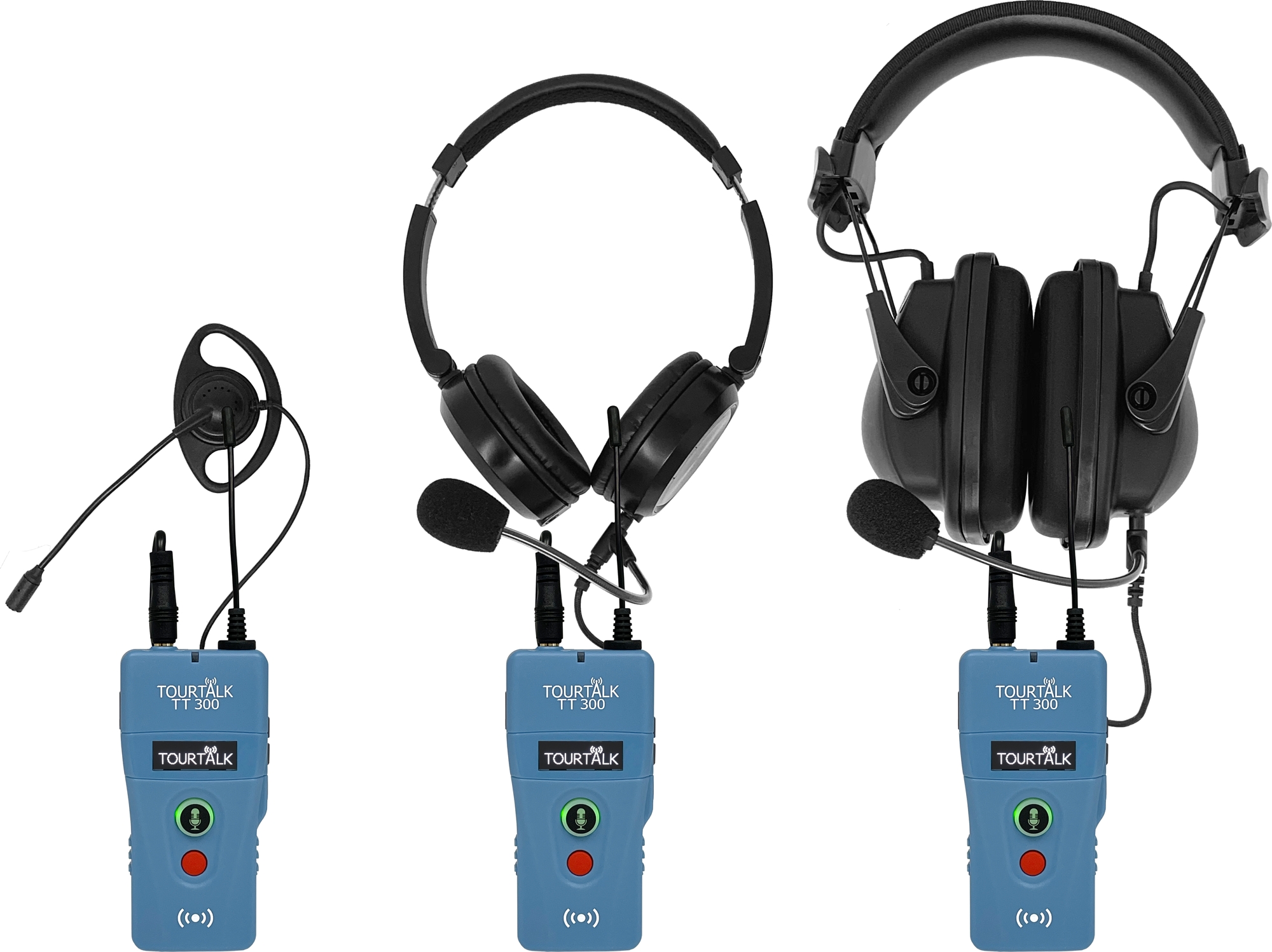 Wireless Tourtalk TT 300 full-duplex headsets